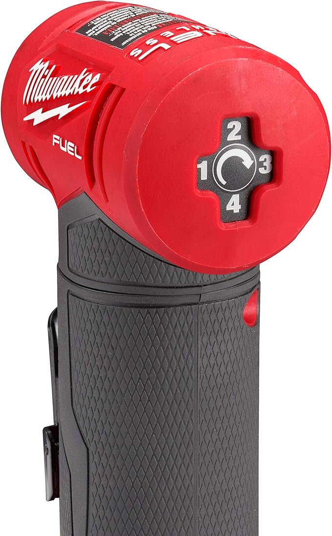 Milwaukee M12 FUEL 12V Lithium-Ion Brushless Cordless 1/4 in. Right Angle Die Grinder (Tool-Only)